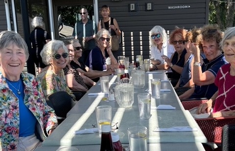 Erie Beach patio lunch 2
