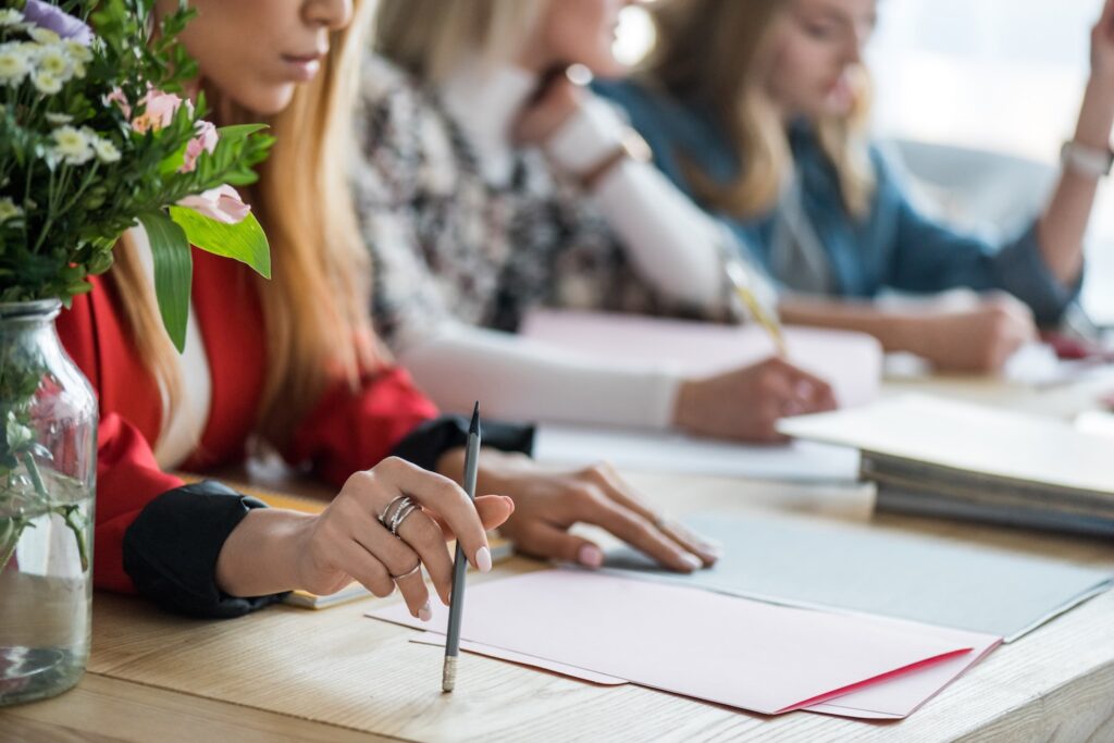 women advocating